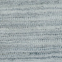 Homeroots Ft. Plava i siva Ombre ručno tkani tepih za pravokutnik