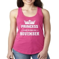 - Ženski trkački rezervoar - rođendanski poklon princeza rođeni su u novembru