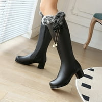 FVWitlyh čizme za žene Welles čizme za kišu za žene srednje telesne cipele s visokim visokim visokim