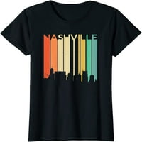 Retro Nashville Tennessee Vintage Skyline Country Music Majica Majica