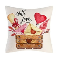 Set valentinova bacanja jastučnice, ukrasni jastuk pokriva za sofa kauč, 18 *