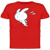 Cool Rabbit trčanje doodle majica Muškarci -Mage by Shutterstock, muško 3x-velika