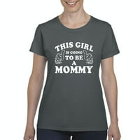Normalno je dosadno - ženska majica kratki rukav, do žena veličine 3xl - ova djevojka će biti mama
