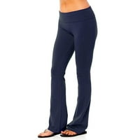 Duge pantalone za žene Ženske rastezanje Yoga Tajice Fitness Trčanje teretana Puna dužina Sportska aktivna