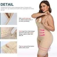 Ženska bodySuit Shapewear Plus veličine Tržni upravljač Body Shaper za žene svakodnevni život 5xl