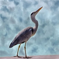 Heron Poster Print by Allen Kimberly KASQ1685A