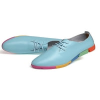 Daeful Womens Walking Cipele Neklizajuće cipele za cipele Udobne cipele Udomiri lagani mokasini Daily Loafers Blue 8.5