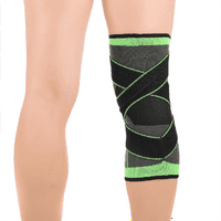 3D tkanje nosača koljena prozračna podrška za rukav za pokretanje trčanja sportova
