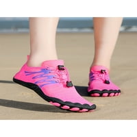 Lacyhop ženske muške planinarske cipele Brze suhi akva čarape plaže vodene cipele Yoga prozračne tenisice udobne bosonogi atletski tenisica bijela 7