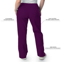 Landau Profle prilagođen fit udobnosti Stretch 4-džepni piling hlače za žene 2043
