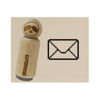 Pixel Digital Mail gumeni pečat za čipke za izradu žigovanja - male