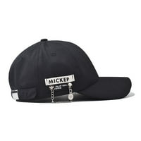 Baywell bejzbol kapa, hip hop Boys Vanjski šešir, crni bijeli hiphop šešir, tata šešir, kamiondžija
