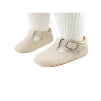 ROTOSW Little Kids Loafers Prvo šetač cipela za šetnju cipele gumene cipele od krevetića prozračna magična