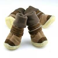 Postavlja štene zimske čizme na casual cipele za pse cipele za kućne ljubimce cipele otporne na teddy