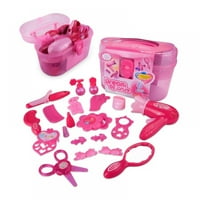 Dječje igračke za šminku za djevojke sa pretvaranjem sušila za kosu Igrajte šminku za djecu i djevojčice