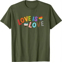 Ljubav je ljubav - ponos mjesec - LGBTQ - mir bez mržnje - klasična majica