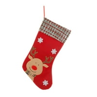 Božićne čarape Trpe Božićne torbe za čarape i božićni viseći čarape za zabavu ukras i božićni crtani