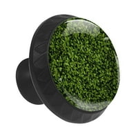 Ownta gumb sa vijcima set za kuhinjske ormare Komoda za ladice vuče ručke izbliza zelenog grmlja