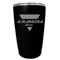 Amargosa Texas suvenir oz Crni nehrđajući čelik Retro dizajn