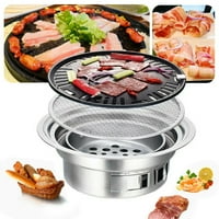 Japanski korejski nehrđajući HIBACHI BBQ Piknik Stolni roštilj Prijenosni peć na roštilju