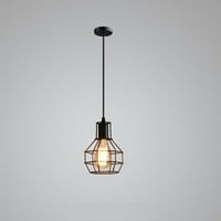 Metalni stil stropa privjesak privjesak svjetiljka za uređenje restorana i kafića - tip D, isključujući