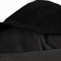 Dadaria Jakne za žene Modni ležerni džemper topla odjeća dugih rukava s kapuljačom s kapuljačom majica