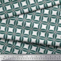 Soimoi pamučni dres tkanine polukrug i kvadrat geometrijski otisak šivaći tkaninu dvorište široko