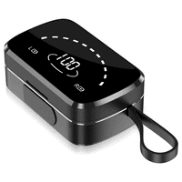 K bežični ušni slušalice Bluetooth Spirtrity Heaper Cannect Case Digital LED Intelligence Expines Slušalice