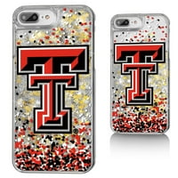 Texas Tech Red Raiders iPhone Glitter Confetti dizajn futrola