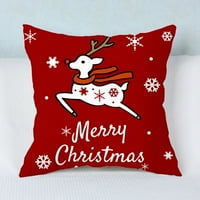 Cherryhome Santa Claus Jastučni list mekog jastučnice Božićni komar Jastuk 45x Skriveni zipper COLJING