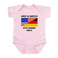 Cafeprespress - napravljen u Američkom sa njemačkim dijelovima za tijelo - beba svjetlo bodi, veličina Novorođenčad - mjeseci