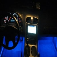 Corvette Footwell plavi LED komplet za osvjetljenje: C6, z GS i ZR super svijetlo plava