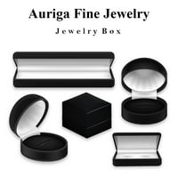 Auriga Platinum pola okrugle perjane vezene vezene boje - za žene