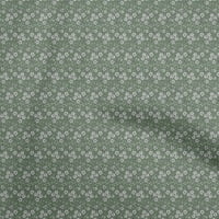 Onuone poliester Spande maslina zelena tkanina cvjetna šivaća materijal za ispis tkanine sa dvorištem široko