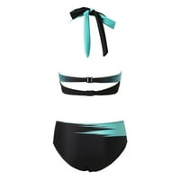 Ženski bikini kupaći kostimi za kupaći kostim za kupanje Twist Utwer Front kupaći kostimi za ljetnu