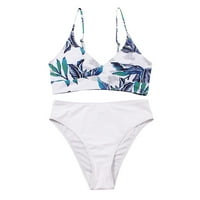 Ženski kupaći kostimi Jedan komad, AXXD CROSS SLING High Shars kostim dvodijelni kupaći kostim Split za nove trendove bijele 10