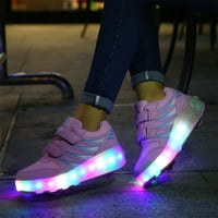 Taize Fashion Colorful LED svjetlosne cipele Djeca za odrasle ultra lagane valjke Heelys klizaljke