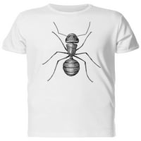 Realistična skica mrava majica - MIMAGE by Shutterstock, muško 3x-velika