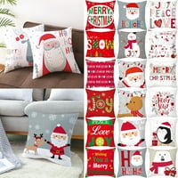 Goory 18 Cover Cushion bacajte božićni dekor za kauč, kauč, krevet i automobilsku kućni dekorativni