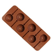 Corashan kuhinjski uređaji, silikonski kalup Lolik lollipop DIY Chocolate kalup za ukrašavanje kalupa za ukrašavanje, kuhinjski pribor za posuđe