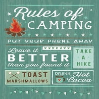 Comfy Camping i Poster Print Melissa Averinos # 59737