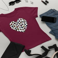 Šareno srce Cheetah Print majica - MIMage by Shutterstock, ženska 3x-velika