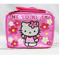 Torba za ručak - Hello Kitty - Cvijeće Ružičasta Nova CASE Gifty Pokloni licencirani 82594