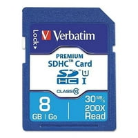 Verbatim Premium SDHC memorijska kartica, klasa 10, 8GB