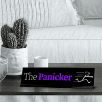 Panicker, trkač, crni okvir, znak stola