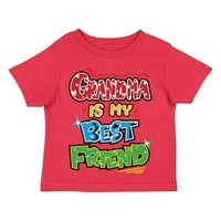 Xtrafly Widel Youth Toddler Baka je najbolja prijateljica dječje dječje Crewneck majice