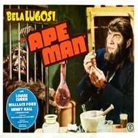 Ape Man Bela Lugosi LobiCard Movie Poster Masterprint