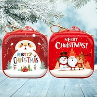 Torba za božićnu crtanu kovanu mini kvadratna torba za pohranu za djevojčice za djevojčice