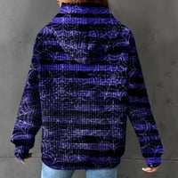 Ženski labavi dukljivi duksevi duksevi pulover vrhovi paukovske mrežne kapuljače sa džepnim džempenim