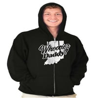Indiana ponosna Hoosier State u lokalnom zip hoodie dukserir majice za muškarce Brisco brendovi s